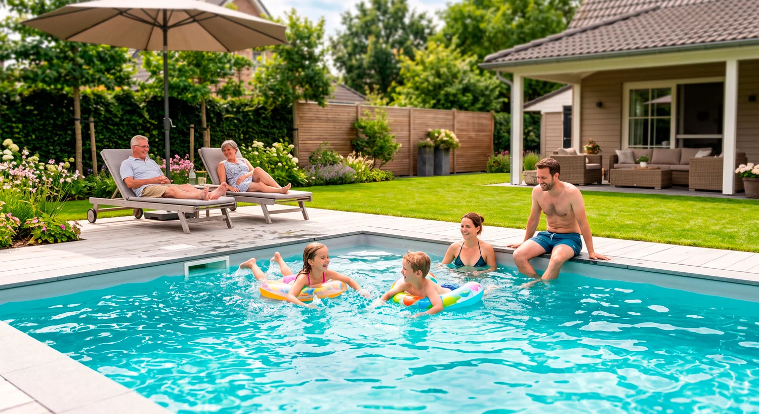 melhor piscina para sua família